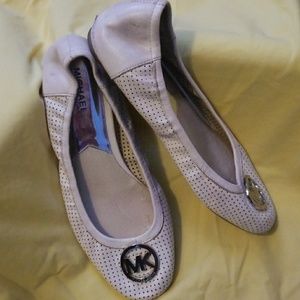 Michael Kors Leather Flats/Women Sz 9,